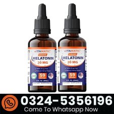 Vitamatic Melatonin 20mg Liquid Drops In Pakistan