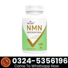 Ascuoli NMN & Resveratrol 1100mg In Pakistan