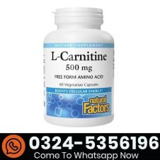 Natural Factors L-Carnitine 500Mg Price in Pakistan
