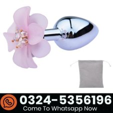 Stainless Steel Rose Butt Plug in Pakistan