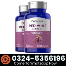 Piping Rock Red Wine Extract Capsules 1000mg In Pakistan