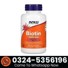 Now Biotin, 120 Veggie Capsules In Pakistan
