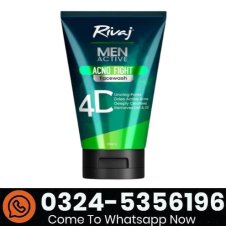 Rivaj Men Active Purifying Charcoal Face Wash in Pakistan